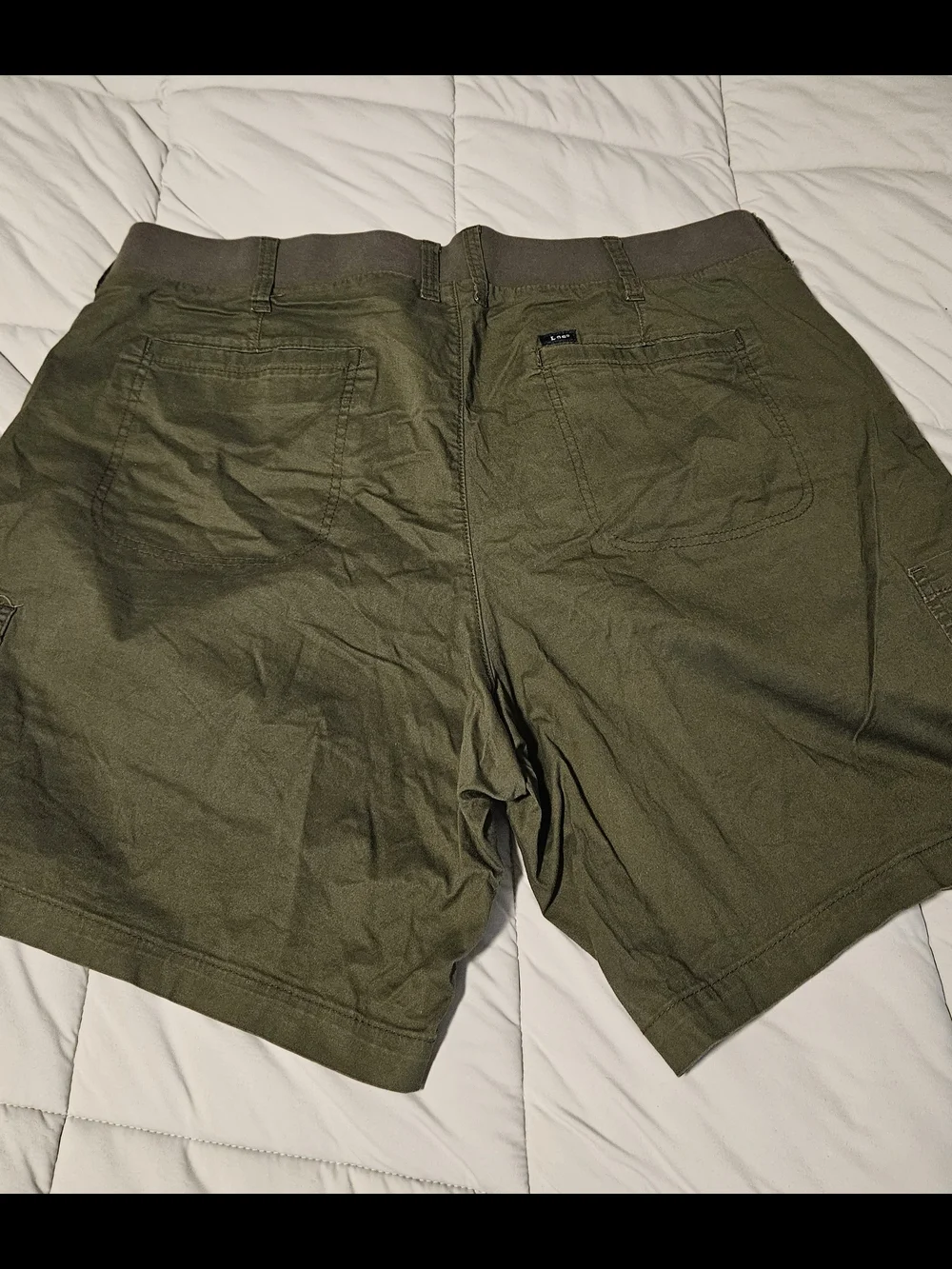 Lee Olive Green Women's Hybrid Shorts